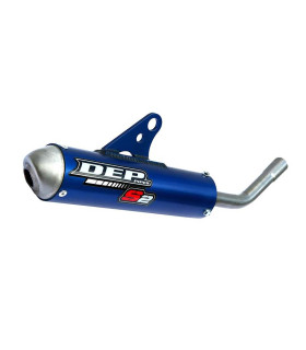 Silenciador Husqvarna HVA TC 85 18-ON / KTM 85 SX 18-ON / GG MC 85 2021 (FS) (BLUE)