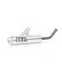 Silenciador Husqvarna HVA TC 85 18-ON / KTM 85 SX 18-ON/ GG MC 85 2021 (FS) (SILVER)