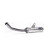 Silenciador Husqvarna HVA TC 125 14-15 / KTM 125/150 SX 11-15 SHORTY