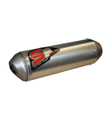 S3 Sinnis SINNIS SP125 SILVER SILENCER/ STEEL END CAP