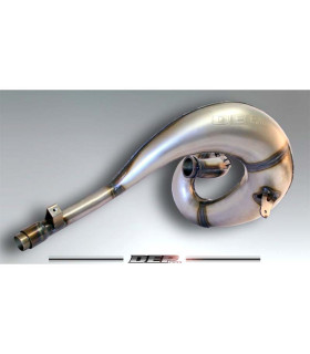 Tubo expansión acero Suzuki RM250 01