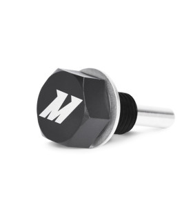 Tornillo magnético de drenaje de aceite M12 x 1,5, Negro