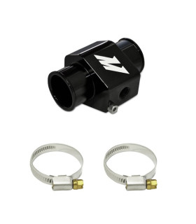 Adaptador para sensor temperatura agua, 28 mm, Negro