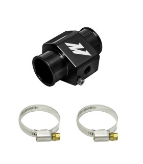 Adaptador para sensor temperatura agua, 30 mm, Negro