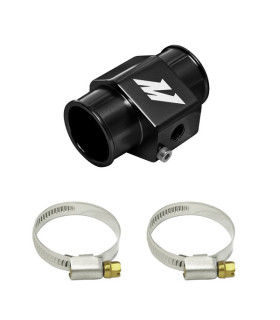 Adaptador para sensor temperatura agua, 34 mm, Negro