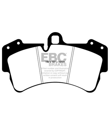 Pastilla Freno EBC YellowStuff Delantera DP41473R
