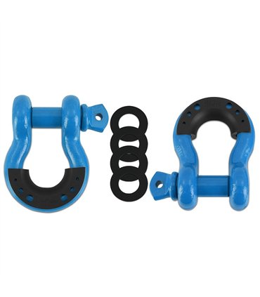 Borne D-Ring Shackle Set, Blue