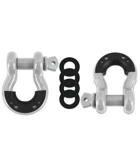 Borne D-Ring Shackle Set, Grey