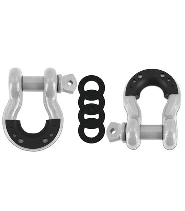 Borne D-Ring Shackle Set, Grey