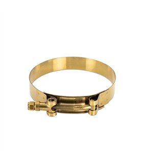 T-Bolt Clamp, Gold, 2.75 Inch