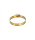 2x High-Torque Worm Gear Clamp, Gold, 114mm