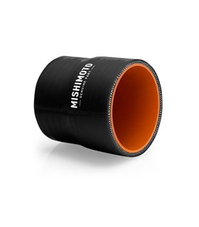 2.75" to 3" Transitiion Silicone Coupler, Black