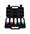 5pc 1/2" Wheel Nut Socket Set