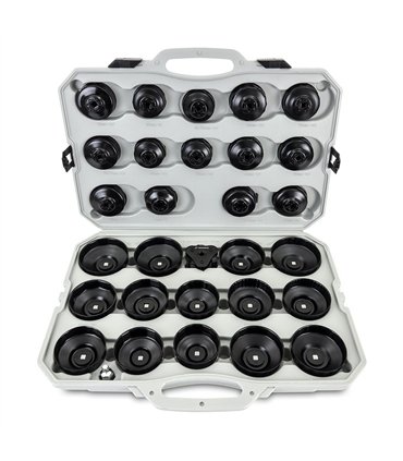 Oil Filter Wrench Set Cup Style, 30pc