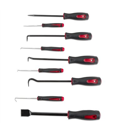 9pc Scraper, Hook and Pick Tool Kit