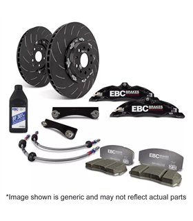 EBC Big brake kit (Negro) Ref: BBK056BLK/1