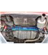 Sub-frame Reinforced Brace Honda Civic, Crx, Integra Black