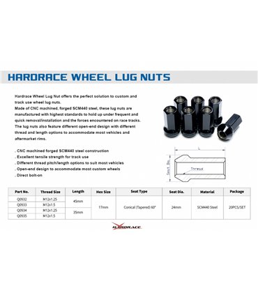 Wheel Lug Nuts *universal Wheels/rims related