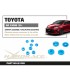 Shifter Assembly Mounting Bushing Toyota Yaris / vitz