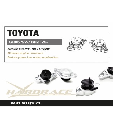 Right + Left Side Engine Mount Subaru BRZ, WRX, Toyota 86