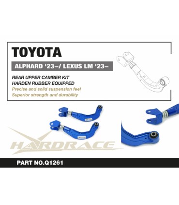 Rear Upper Camber Kit  Toyota Alphard / vellfire, Lexus LM