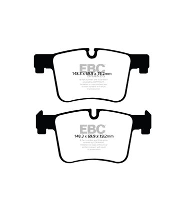 Pastilla Freno EBC YellowStuff Delantera DP42105R