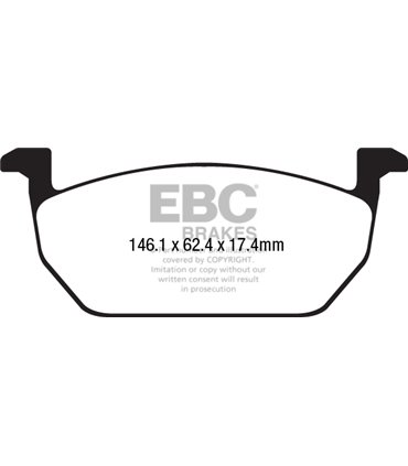 Pastilla Freno EBC YellowStuff Delantera DP42225R