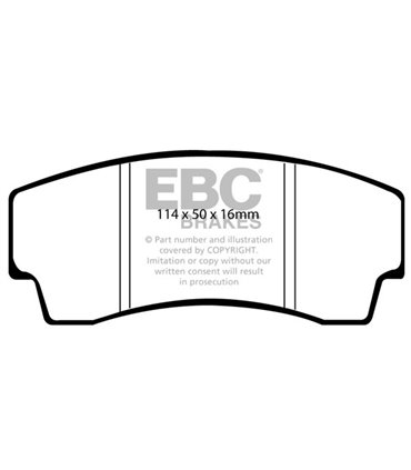Pastilla Freno EBC BlueStuff Trasera DP5008NDX