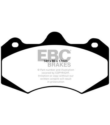 Pastilla Freno EBC BlueStuff Trasera DP5042NDX