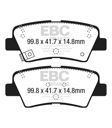 Pastilla Freno EBC GreenStuff Trasera DP22188
