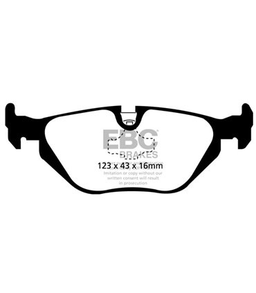 Pastilla Freno EBC YellowStuff Trasero DP41079R