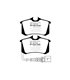 Pastilla Freno EBC YellowStuff Trasero DP41497R