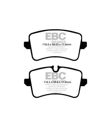 Pastilla Freno EBC YellowStuff Trasero DP42082R