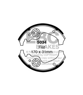 Zapata Delantera EBC 5034