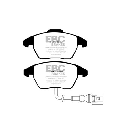 Pastilla Freno EBC GreenStuff Delantera DP21517
