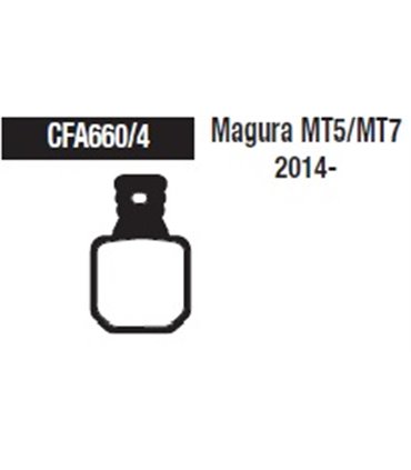 MAGAURA MT5/MT7 (4 Pads per caliper) CFA660/4