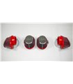 Filtro de aire cromado carburador REF FBPF50-70SC