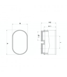 Filtro de aire carburador doble cuerpo REF FMTW47-64-76RACE