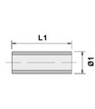 Conector sensor flujo de aire 81mm