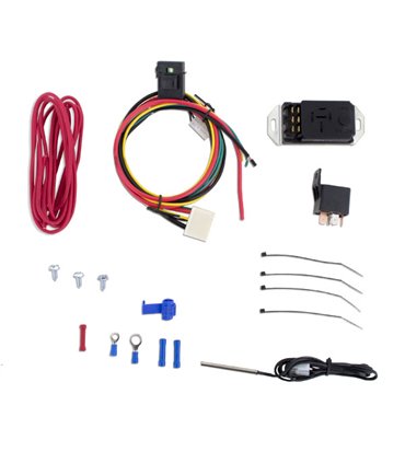 Kit controlador de electroventilador ajustable sensor sumergible