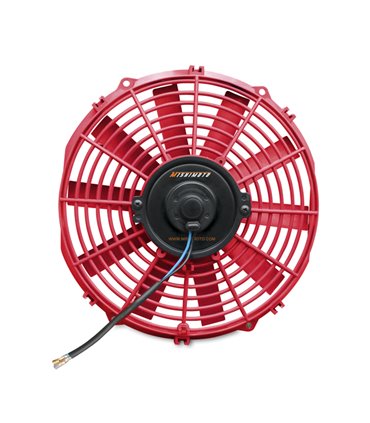 Electroventilador 12" 12V Rojo