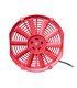 Electroventilador 12" 12V Rojo