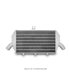 Intercooler  Mitsubishi Lancer Evolution 7/8/9 Plata 01-07
