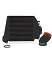 Intercooler superior Subaru WRX 2008-2014 Negro, manguera Negra
