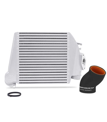 Intercooler superior Subaru WRX 2008-2014 Plata, manguera Negra