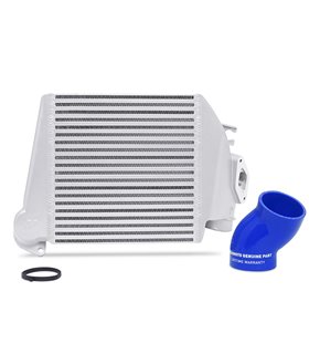 Intercooler superior Subaru WRX 2008-2014 Plata, manguera Azul