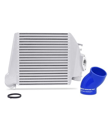 Intercooler superior Subaru WRX 2008-2014 Plata, manguera Azul