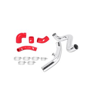 Kit Superior de tuberías de intercooler Mitsubishi Lancer Evolution 7/8/9 2001-2007, Rojo