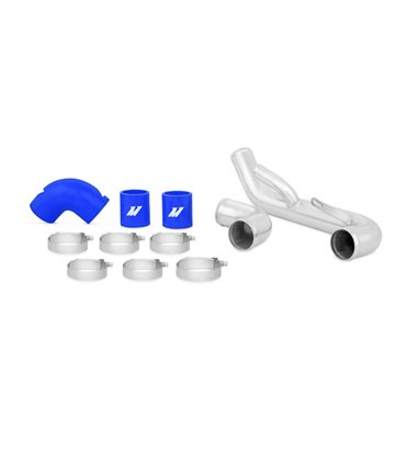 Kit inferior de tuberías intercooler Mitsubishi Lancer Evolution X 2008+, Azul 