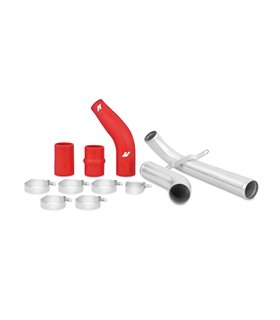 Kit superior de tuberías intercooler Mitsubishi Lancer Evolution X 2008+, Rojo 